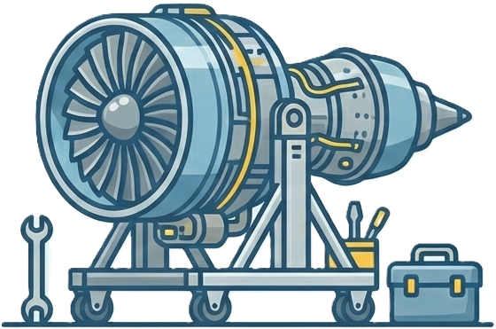 Aircraft Engine Maintenance Stand
