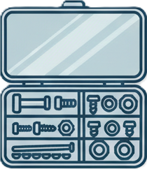 Marine Corrosion-Resistant Fastener Kit